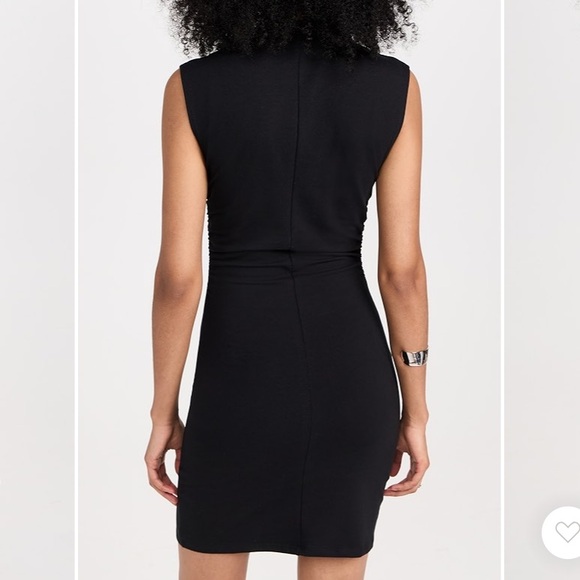 Reformation Elegant Black Sleeveless Dress - Picture 3 of 9